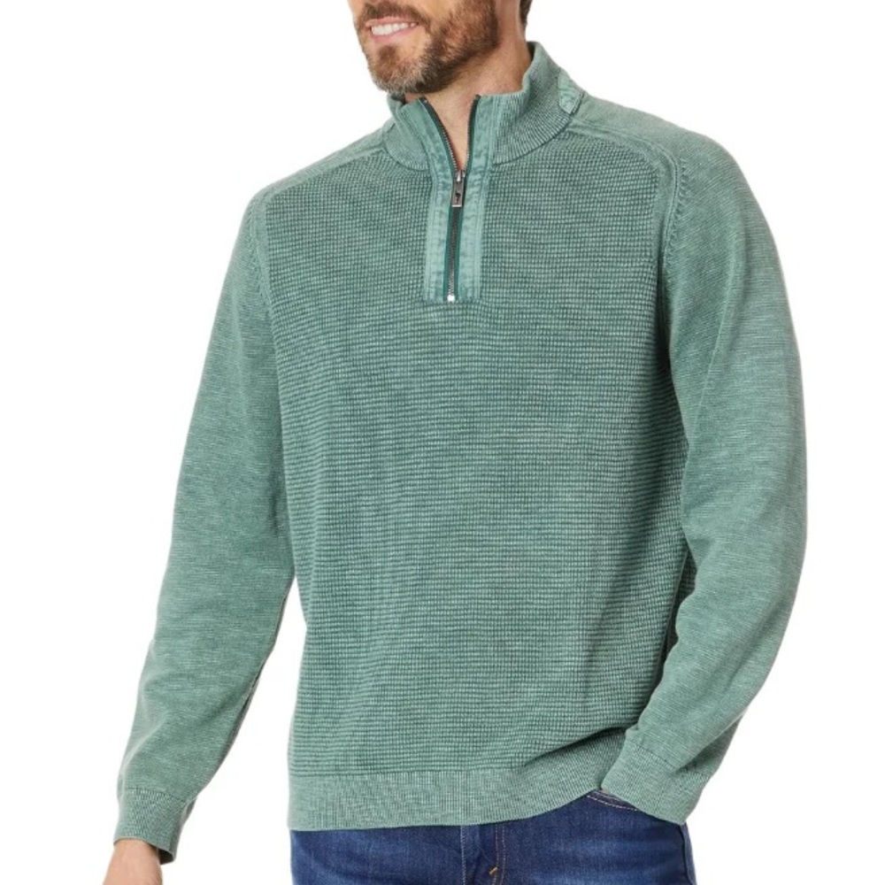 Tommy Bahama Tidemark 1/2 Zip Field Jacket Size Large